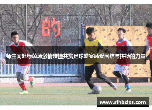 师生同赴绿茵场激情碰撞共赏足球盛宴感受团结与拼搏的力量