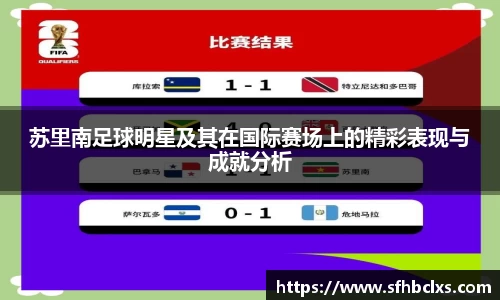 苏里南足球明星及其在国际赛场上的精彩表现与成就分析
